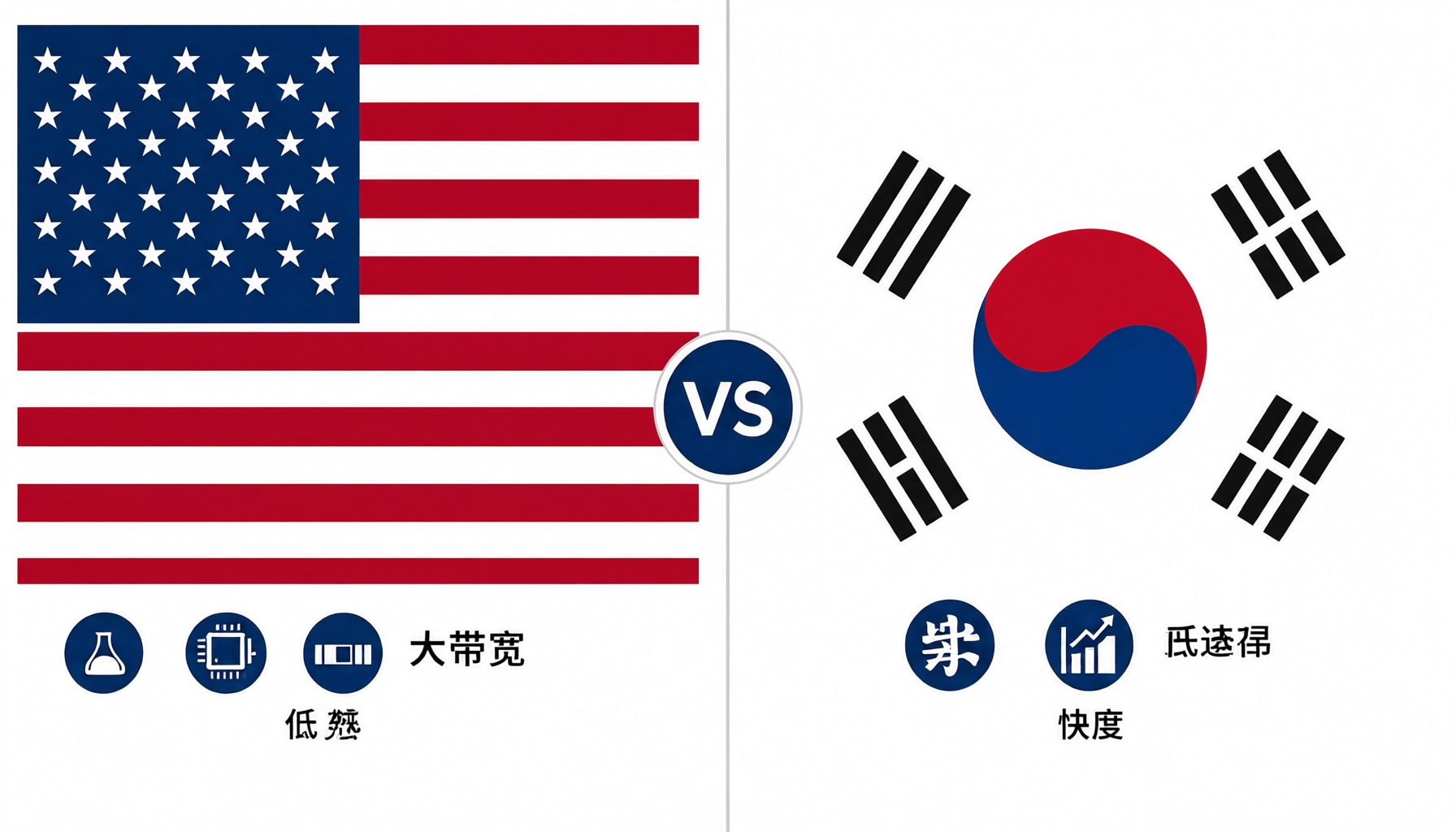 美國伺服器好還是韓國伺服器好？2026年全方位對比分析（選購指南）
